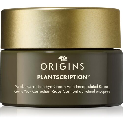 Origins Plantscription&amp;trade; Wrinkle Correction Eye Cream With Encapsulated Retinol krema za oči za hidrataciju i zaglađivanje s retinolom 15 ml Slike