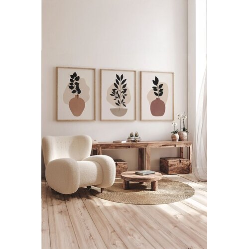 Wallity slika 3Dartsoho53, 3 dijela, 33 x 48 cm Cijene