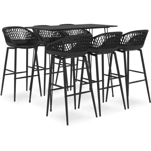  7-dijelni barski set crni Cijene