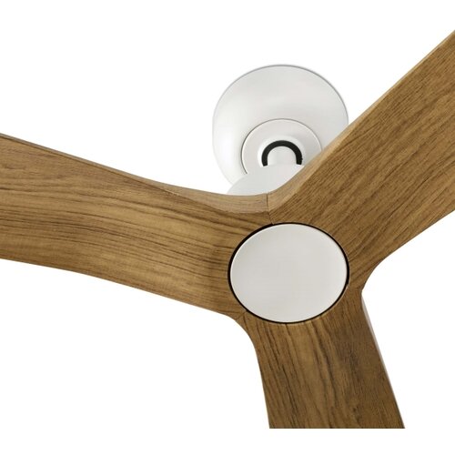 Faro 34361WT - Plafonski ventilator OUTWOOD L braon/bela, prečnik 150 cm WT, IP44 + daljinski upravljač Slike