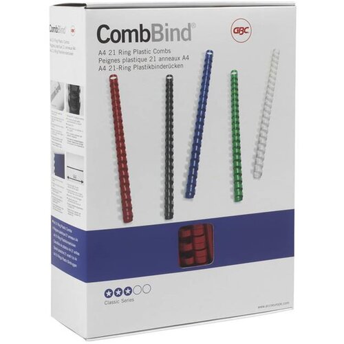 Acco GBC Spirale pvc 19 mm, modre, 100 kos, (20375437) Slike