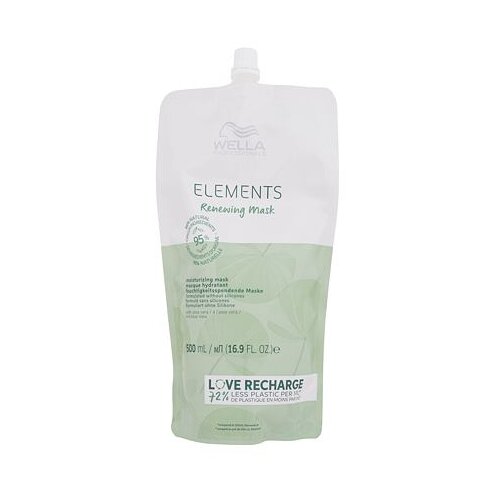Wella Professionals Elements Renewing maska za o&amp;scaron;tećenu kosu 500 ml Slike