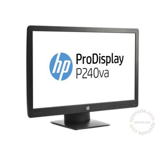 Hp ProDisplay P240va (N3H14AA), LED, 1920x1080, 250cd/m2, 3000:1, 8ms, VGA/DP/HDMI monitor Slike