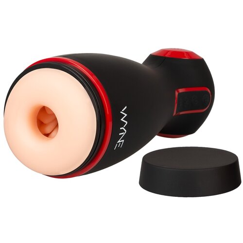 Wyne 06 - punjivi masturbator s usisnom vibracijom (crni) Cijene