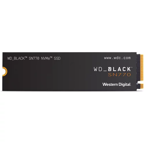 Western Digital trdi disk 500GB ssd black SN770 M.2 nvme x4 Gen4