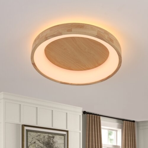  Brilagi-LED plafonsko svetlo FALCON WOOD LED/40W/230V 3000/4000/6000K 60 cm drvo Slike