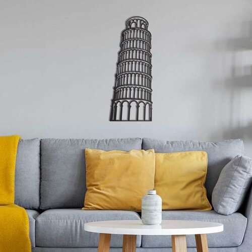 Wallity Zidna dekoracija Pisa Tower, Crna Cene