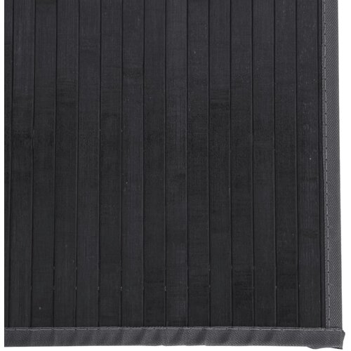 Tepih pravokutni sivi 100 x 200 cm od bambusa Slike