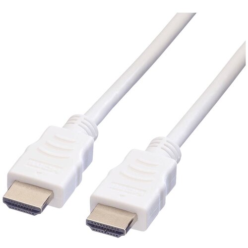 Value hdmi priključni kabel hdmi-a vtič 1.50 m bela 11.99.5704 za&amp;scaron;čiten hdmi kabel, (20421353) Slike