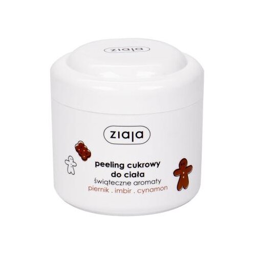 Ziaja Gingerbread Winter Sugar Body Scrub sladkorni piling za telo 200 ml za ženske Slike