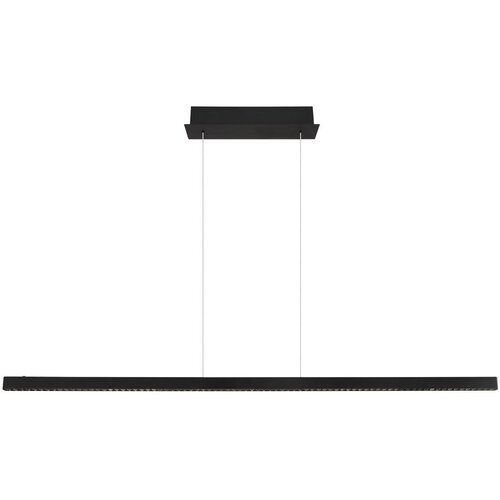 Globo Viseća LED svjetiljka Dentsy (53 W, Neutralno bijelo, Crna, D x &amp;Scaron; x V: 150 x 9 x 120 cm) Slike