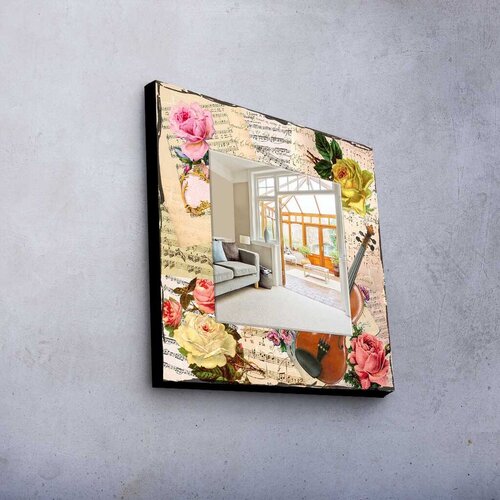Wallity Zidno ogledalo MA-088, 50x50cm Cijene