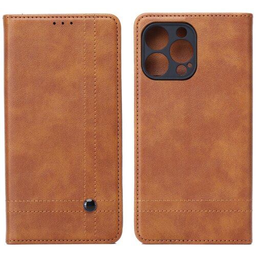  Sleek preklopna torbica iPhone 17 - rjava Cene