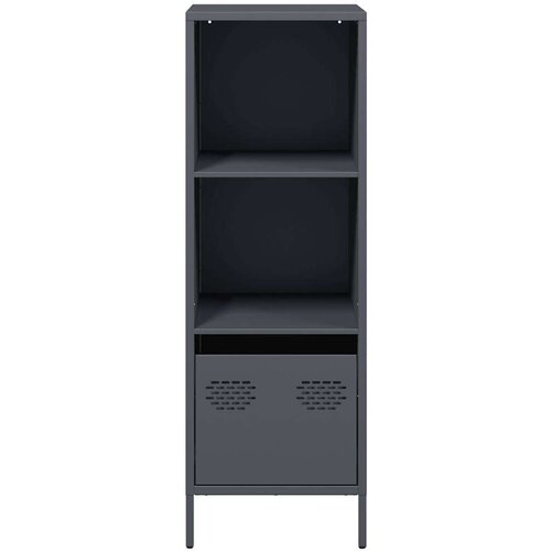 VidaXL Visoka omara antracit 35x39x103,5 cm jeklo Slike