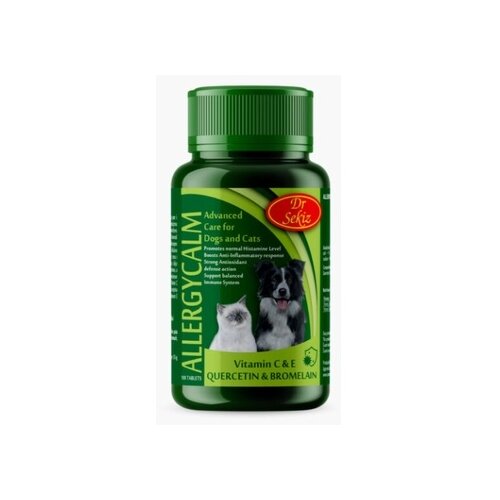 Dr. Sekiz allegrycalm suplement za pse i mačke, 100 tableta, 100g Slike