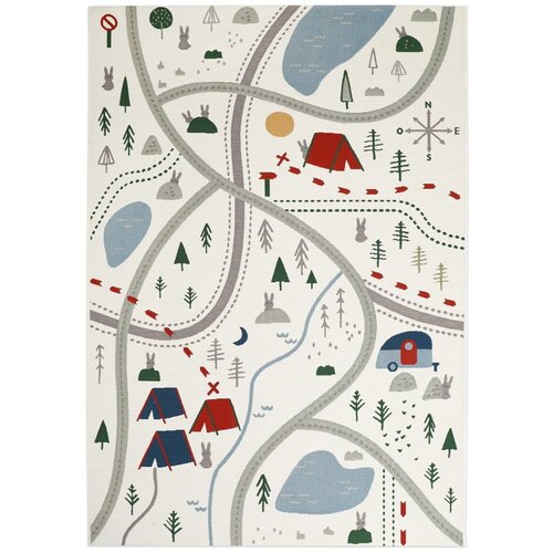 Nattiot Otro&amp;scaron;ka preproga Nattiot Little Camper, 123 x 180 cm Slike