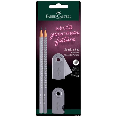 Faber-Castell Set Sparkle, siv Cene