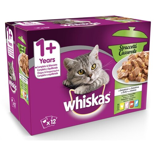 Whiskas Casserole Mešani Izbor - 12 x 85 g Slike