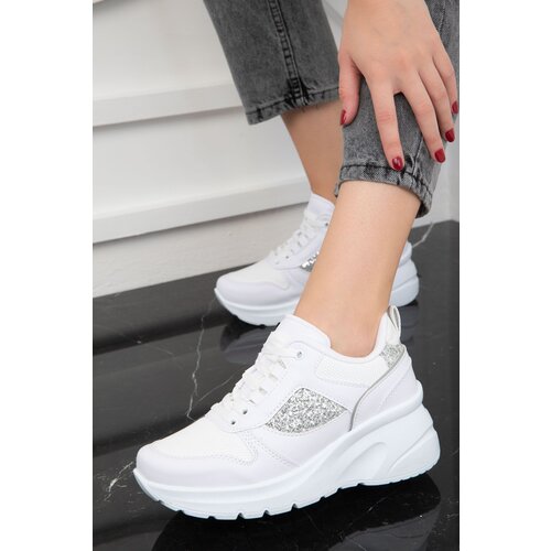 Soho White Women's Sneakers 19730 Slike