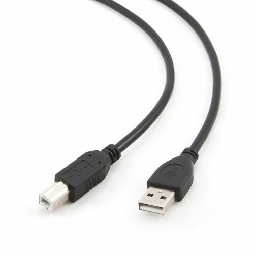 Gembird Gembirs USB 2.0 kabl, A/M B/M, Black, 3m Slike