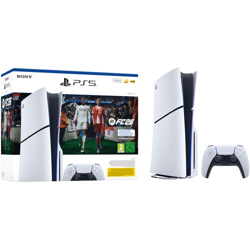 Sony PlayStation 5 s pogonom 1TB EA FC™ SPORTS 26 paket PEGI 3 (model grupa - Slim) Cijene