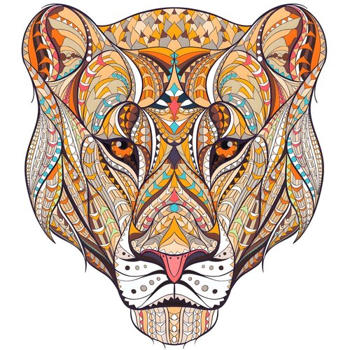  Drvene puzzle - Leopard / L KP21929 Cene