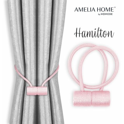  Curtains - accessories HAMILTON color powder pink ameliahome Cijene