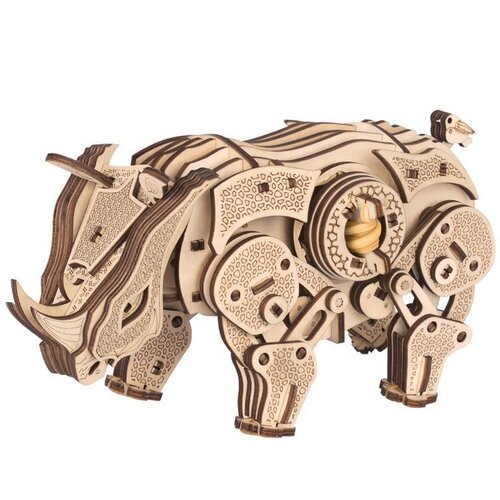  3d drvena puzzle - NOSOROG Slike