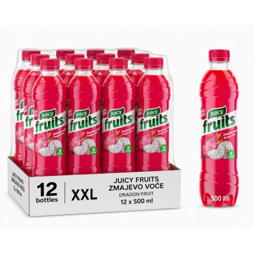 Juicy Fruits zmajevo voće, 12 x 500 ml XXL Cene