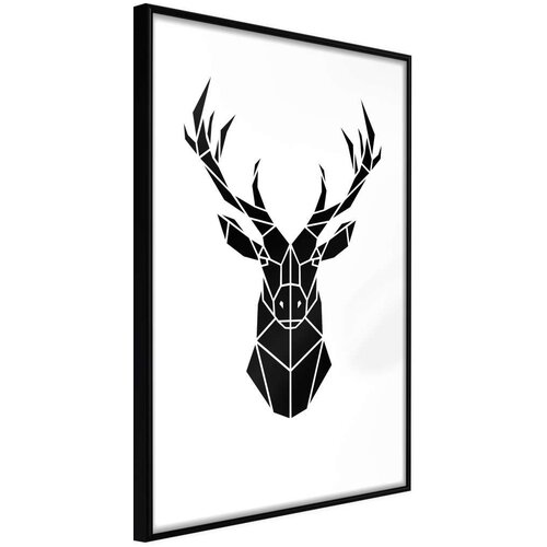  Poster - Geometric Stag 40x60 Slike