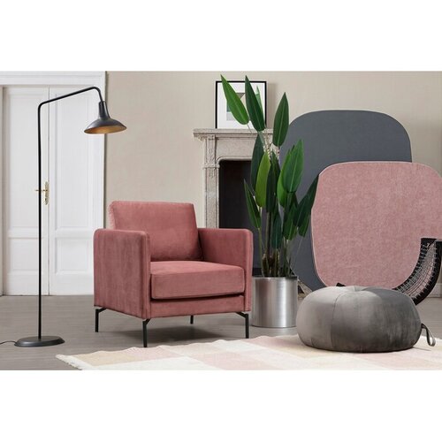 Atelier Del Sofa Fotelja Plava 87x90x81cm Roza Cene