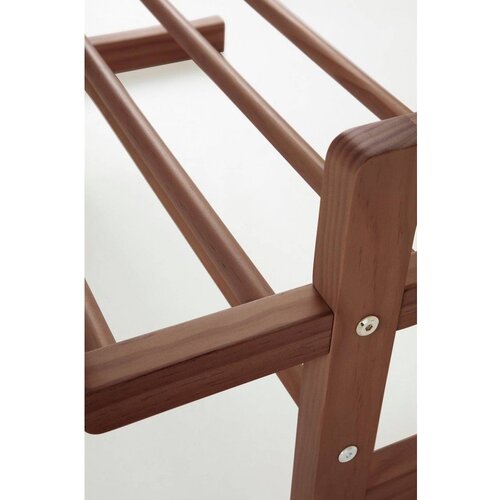 Jotex Obe&amp;scaron;alnik iz masivnega bora v temni naravni barvi 70x30 cm Eddison &amp;ndash; Slike