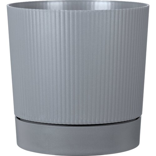  Lino+ cvetlični lonec, Pure Grey - &amp;Oslash; 39 cm Slike