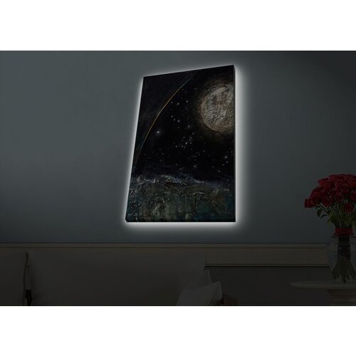 Wallity Slika sa LED osvetljenjem 4570HDACT-098, 45x70 cm Cene