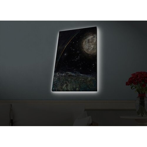 Wallity Zidna slika sa LED osvetljenjem 4570HDACT-098, 45x70 cm Cene