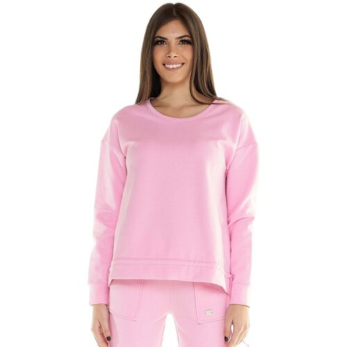 Leone 1947 Trenirka komplet Woman Fleece Long Sleeves With Cord Leisure Rožnata Slike