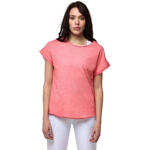 Leone 1947 Majice s kratkimi rokavi Woman T-Shirt Short Sleeves e Rdeča Cene