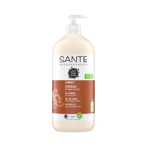 Sante family gel za tuširanje sa bio kokosom i vanilijom - 950 ml
