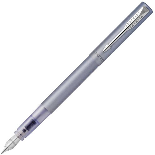 Parker Vector XL Metallic Silver Blue C.C. Fountain Pen M Cene
