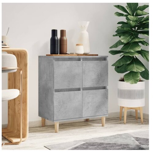  Komoda siva boja betona 60x35x70 cm od konstruiranog drva Cene