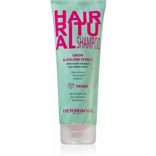 Dermacol hair ritual grow & volume shampoo ojačavajući šampon za volumen kose 250 ml za žene