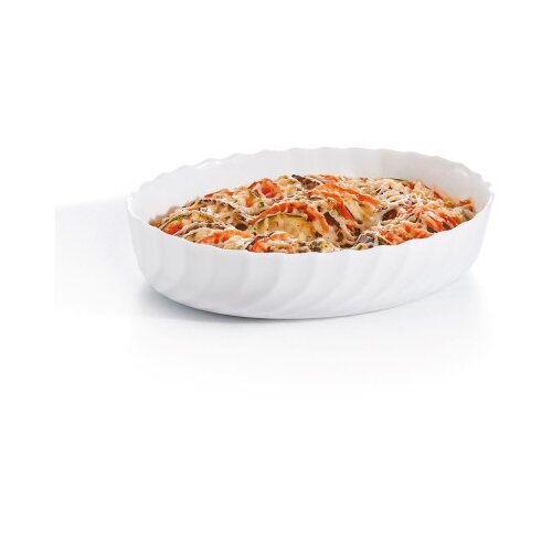 Luminarc Cuisine smart beli oval 22cm ( P4017 ) Slike
