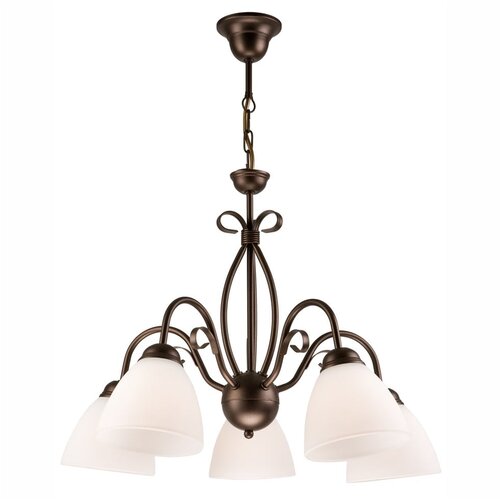 LAMKUR Luster na lancu ADELLE 5xE27/60W/230V Cene