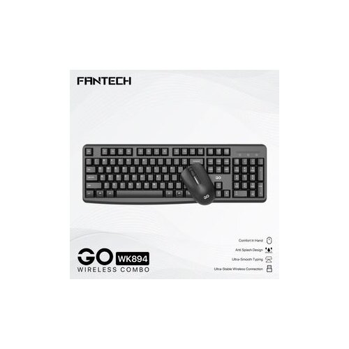 Combo mis tastatura wireless Fantech WK-894 crni Cene