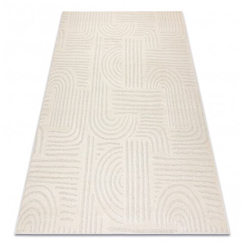 RugsX DUNE 2687 preproga kremna &ndash; geometrijska, linije, struktura 160x220 cm, (5000231463) Cene
