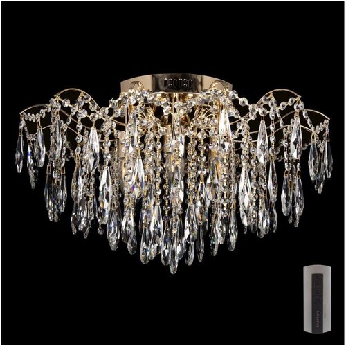  LED kristalni plafonski luster 6xE27/60W/230V + 6xLED/3W Cene