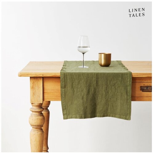Linen Tales Lanen namizni tekač 40x150 cm – Linen Tales Cene
