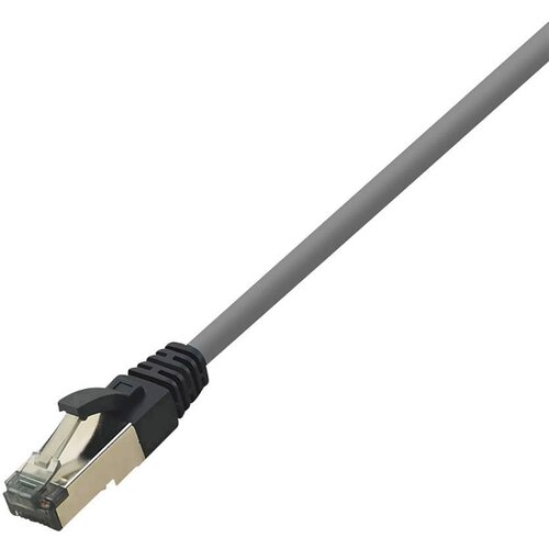 Logilink CQ8052S RJ45 omrežni kabel\, Patch kabel CAT 8.1 S/FTP 2.00 m svetlo siva brez halogena 1 kos, (20419060) Cene