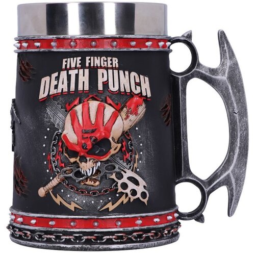 Nemesis Now FIVE FINGER DEATH PUNCH TANKARD 15CM VRČ Slike