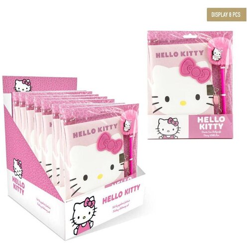Hello Kitty Dnevnik s olovkom 19,5 x 24,5 cm Slike